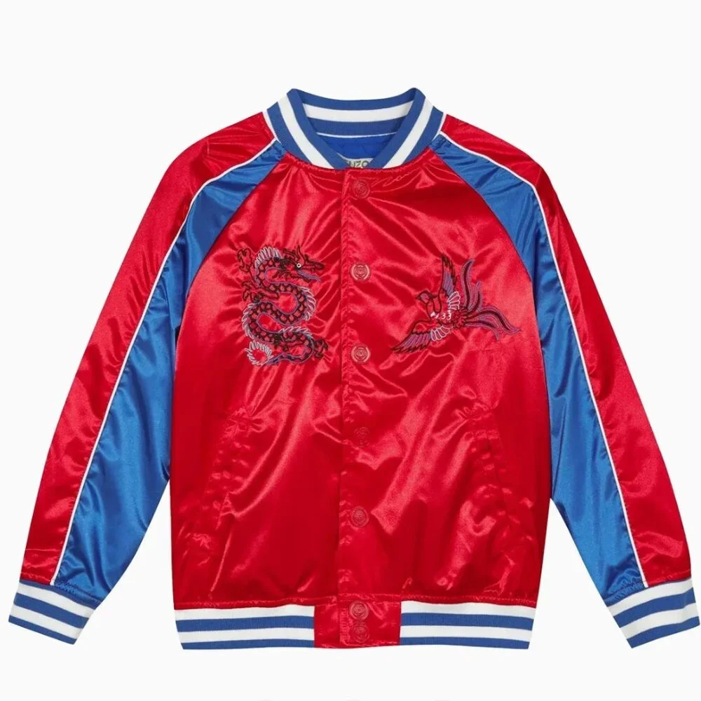 KENZO Kid's Dragon Logo Bomber Jacket - Picture 2 of 4
